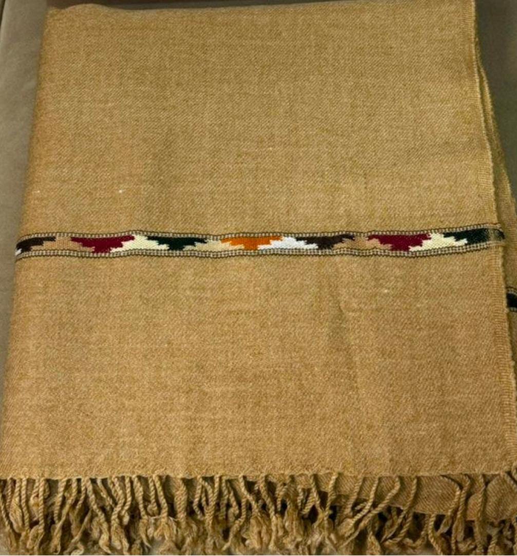 Double Layered Men’s Shawl – Made with 72% Wool | Premium Winter Wear