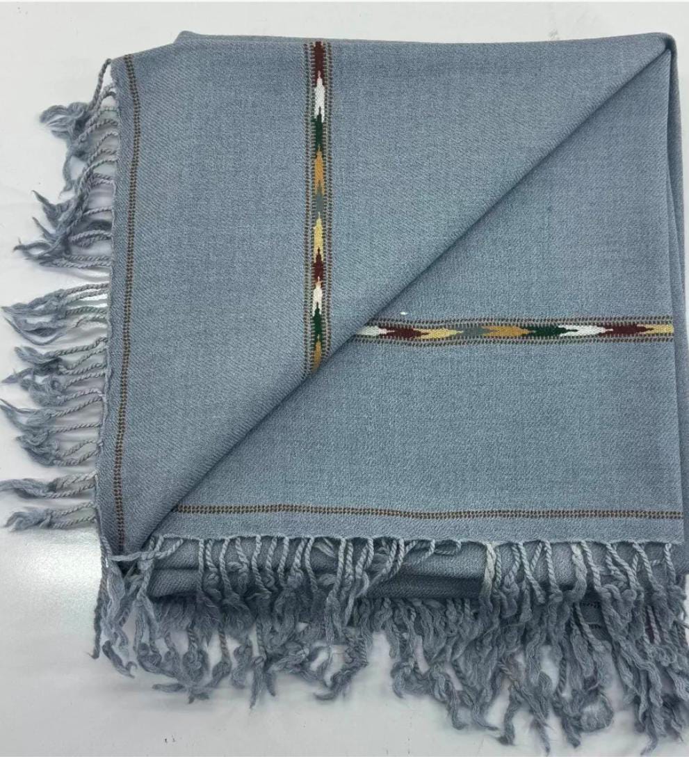 Premium Men’s Wool Shawl – 72% Wool | Double Layer | Elegant & Warm