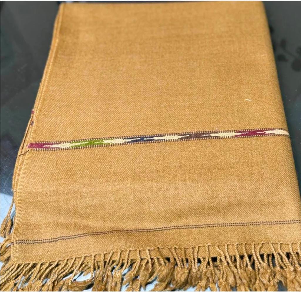 Double Layered Men’s Shawl – Made with 72% Wool | Premium Winter Wear