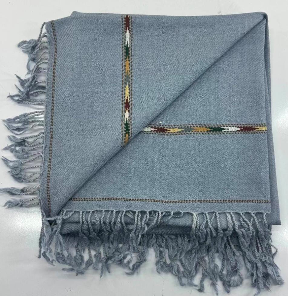 Premium Men’s Wool Shawl – 72% Wool | Double Layer | Elegant & Warm