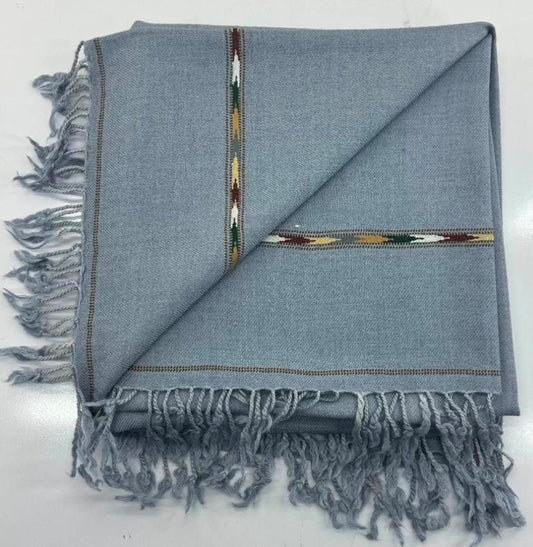 Premium Men’s Wool Shawl – 72% Wool | Double Layer | Elegant & Warm