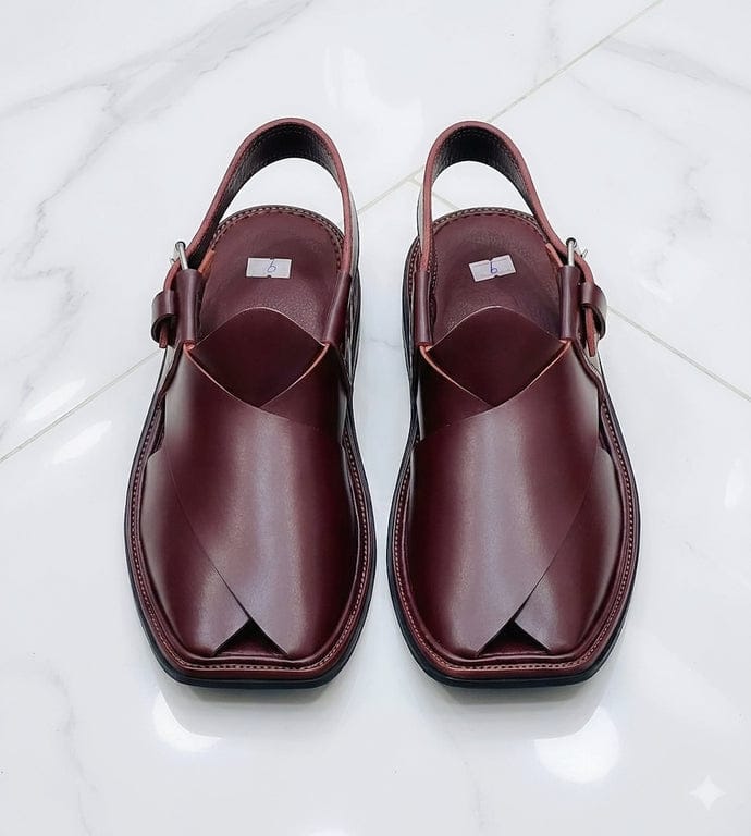 Golti Brown Peshawari Chappal